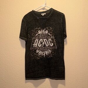 Maurices Charcoal Leopard Graphic Tee